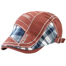 JAMONT женские мужские елочки Плоские береты Регулируемая бейсбольная кепка береты Весна Лето Открытый солнце дышащая кость шляпы