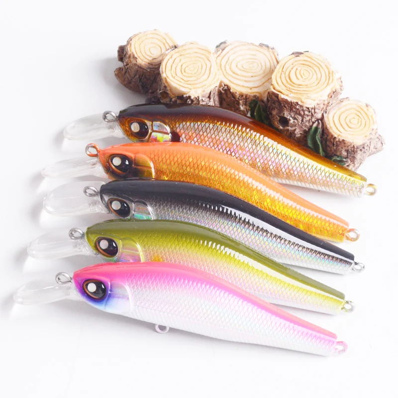 

Fishing Lure 5.1g 7.5cm Hard Bait Minnow Spinner Baits Artificial Lures fly fishing Wobbler Lifelike accessories Tackle pesca