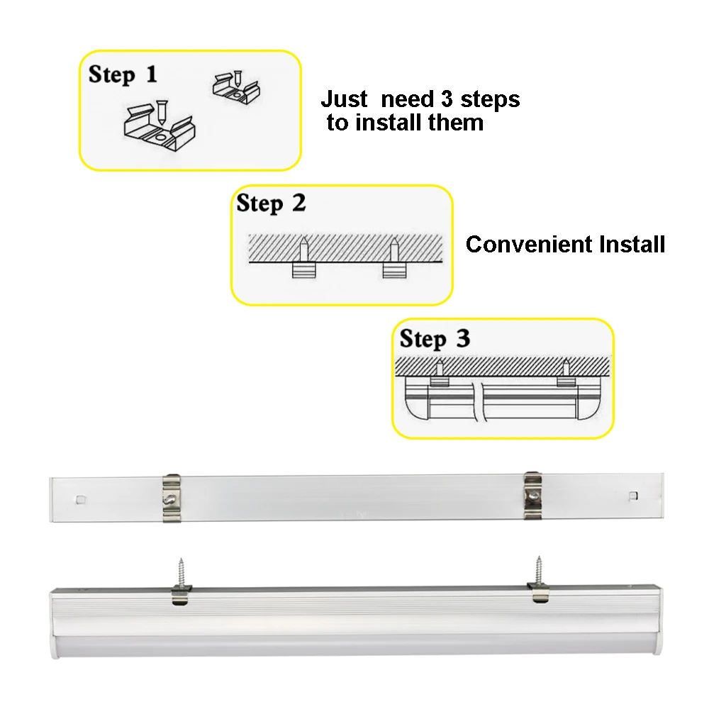 RYAWAY tubo LED T5 30 cm AC 85 V ~ 265 V LED tubo fluorescente LED T5 lámparas de tubo 5 W blanco frío de luz Lampara ampolla de plástico de PVC