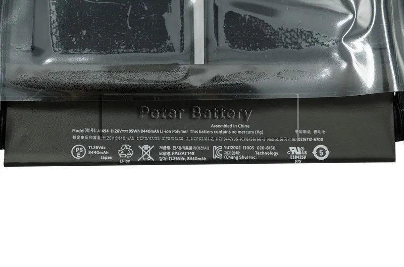  JIGU A1494 Original Laptop Battery For APPLE MacBook Pro 15