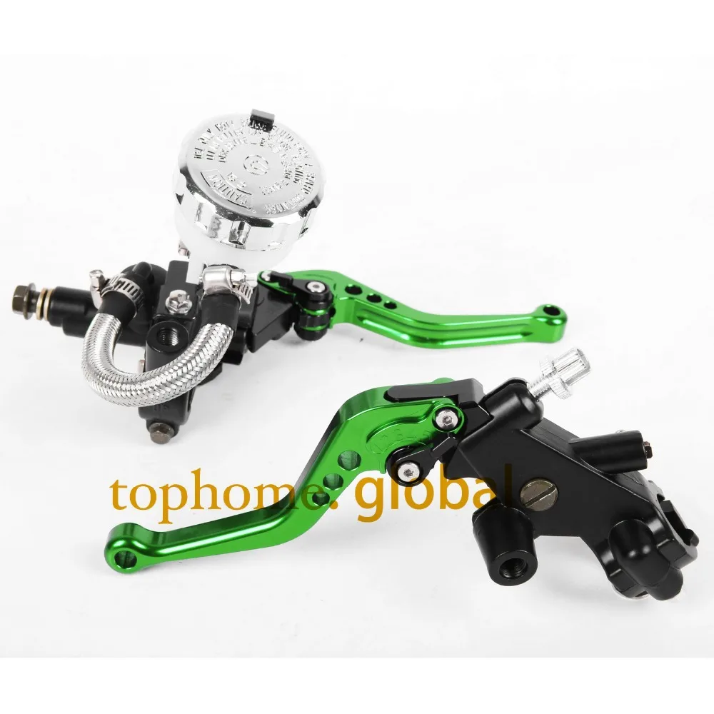 

Front Brake Master Cylinder&Clutch Brake Levers 7/8"with Adjustable Fluid Reservoir For Kawasaki VERSYS(650cc)2009-2010-2014
