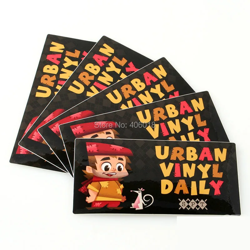 custom glossy stickers