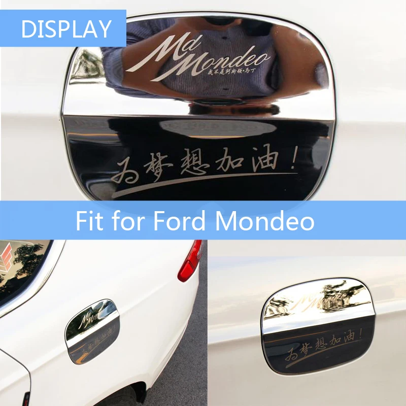 Наклейка из нержавеющей стали BACKAR для автомобильного стайлинга Ford Mondeo MK5 MKV 2017 2018