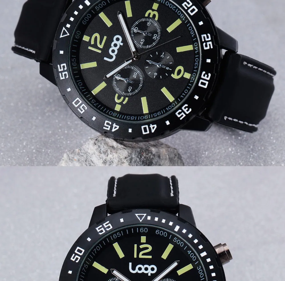 Популярные спортивные бренды V6 резинкой кварцевые часы Для мужчин стильный поворот циферблата Повседневное Открытый спортивные часы Винтаж Reloj мужской