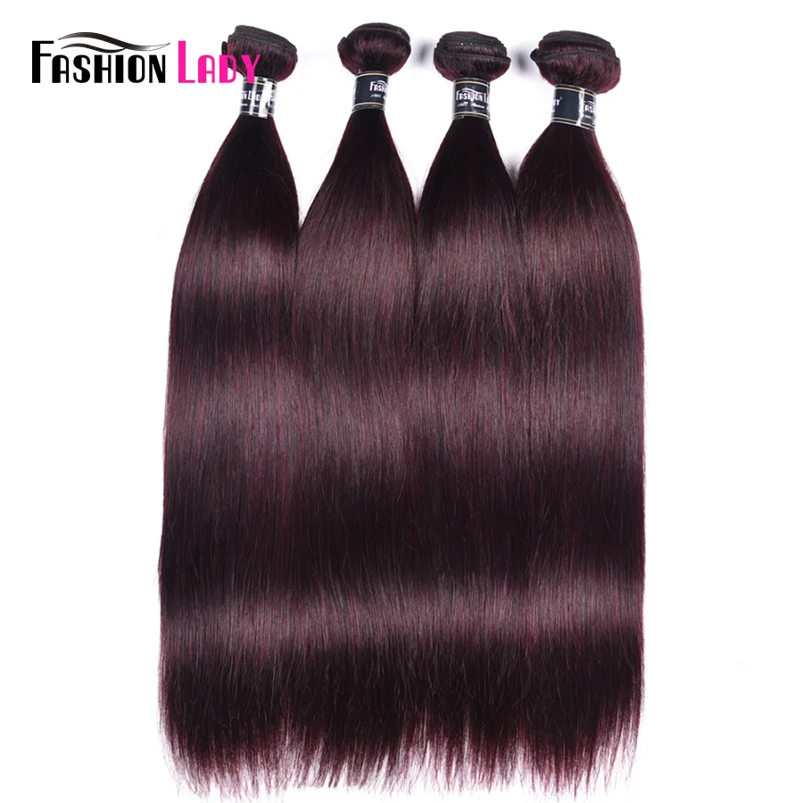 Модные женские перуанские человеческие волосы плетения прямые волосы 3 пучка предложения волосы темно-фиолетового цвета пучок s не реми волосы