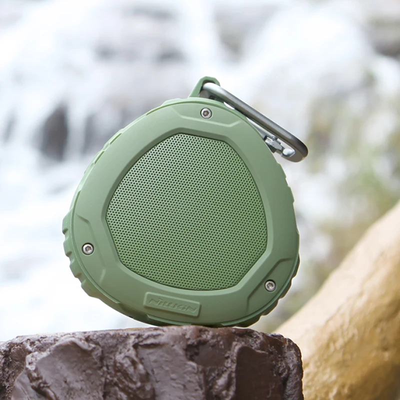 Portable Subwoofer Shower Waterproof Wireless Bluetooth Speaker Car Handsfree Receive Call Music Suction Mic For iPhone
