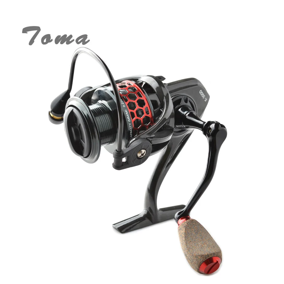 

TOMA High Quality Carbon Reel Spinning Fishing Carp 9+1BB 5.2:1 Lure Fishing Wheels Carbon Fiber Ultralight Spinning Reel