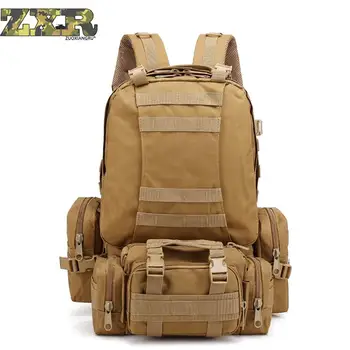 

Casual Stylish Large Capacitymen Military Backpack Multi-function Waterproof Pack Travel Backpack Gear Luxury Nylon Travel Bags