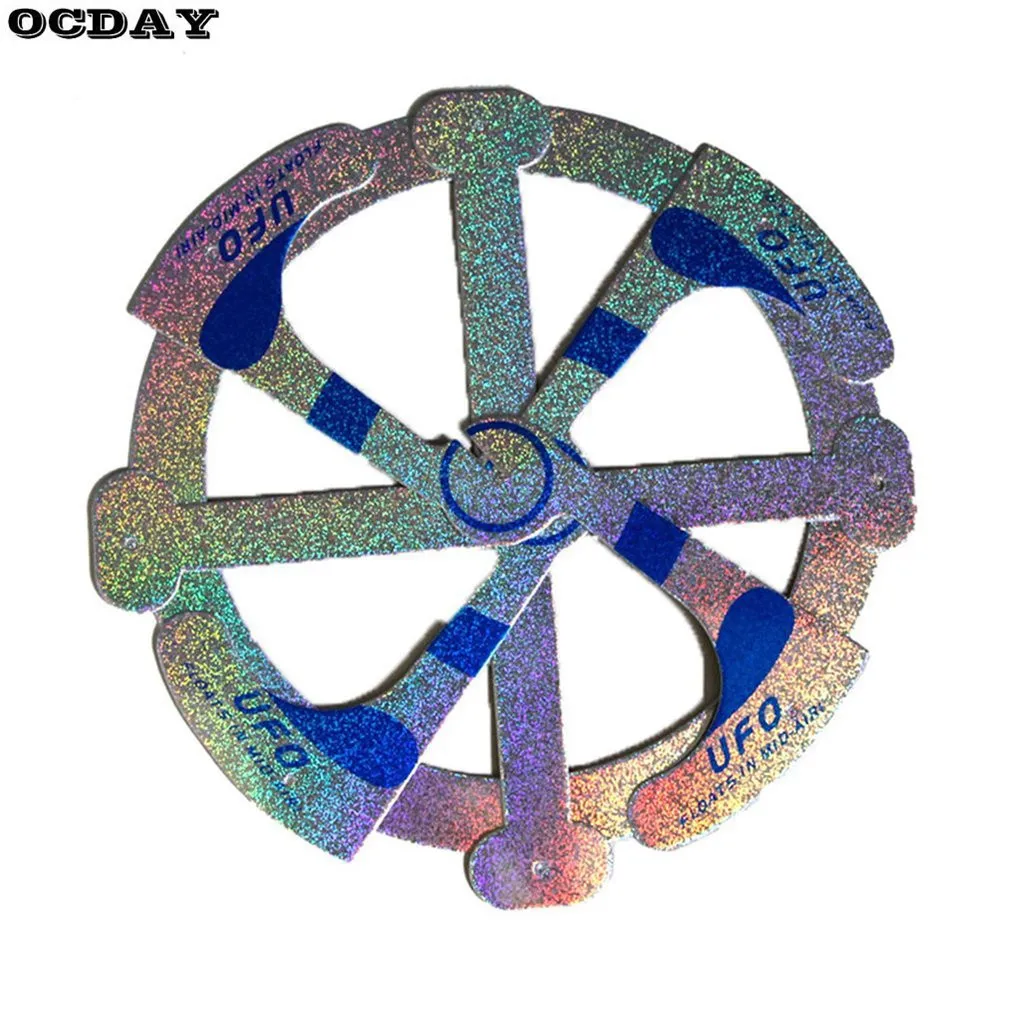 

OCDAY Mid Air Floating UFO Flying Disk Suspended Air Floating Fly Saucer Magic Toy Magician Trick Props Show Tool Magic Tricks