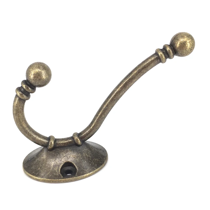 5pcs Antique Bronze Coat Hooks Home Decor Wall Organizer Robe Coat Hooks Home Decor Wall Organizer