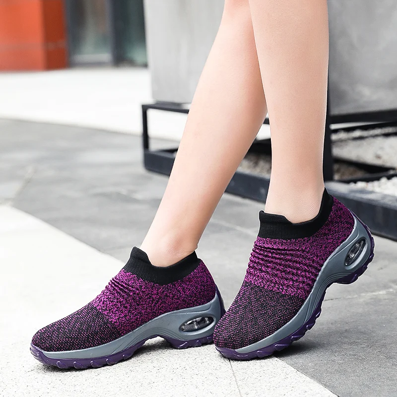 Women Vulcanize Shoes Light Brand Comfortable Trend Sneaker For Woman ...