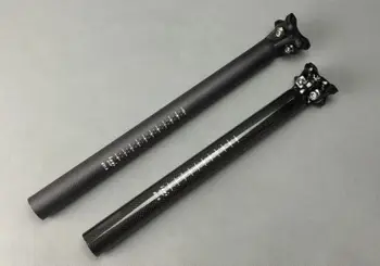 

TOSEEK Aluminum Alloy Seat Post 27.2/30.8/31.6mm MTB Road Bike Seat Post Matt/Shiny Black Bicycle Seat Tube Seatpost 350/400mm