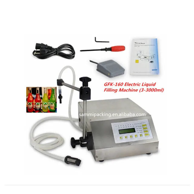 High efficiency low power consumption water filler GFK 160