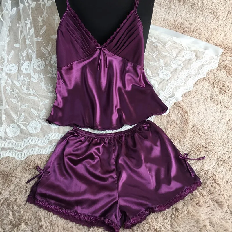 women silk pajamas set (6)