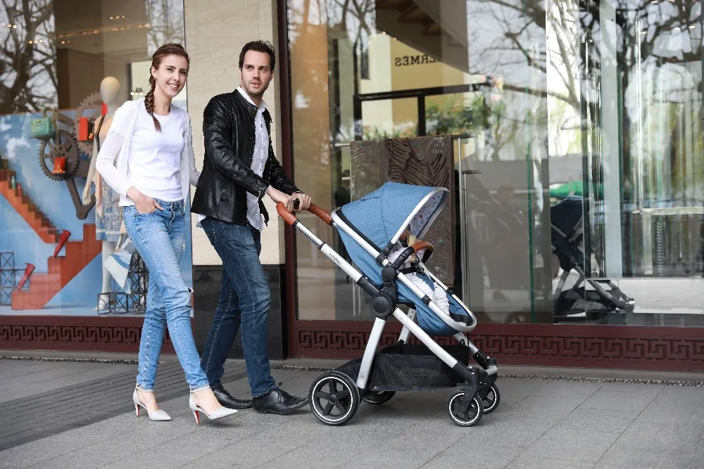 

Forbaby Luxury Strollers For Baby Foldable Portable Prams For Newborns Multifunction High Landscape Baby Carriage