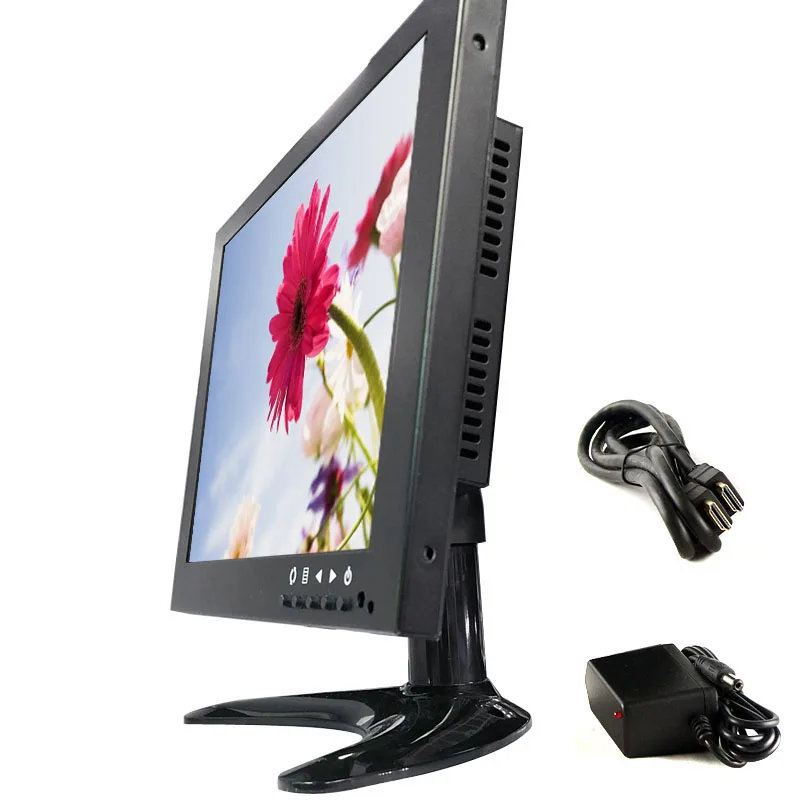 1024*768 8" inch LCD Monitor support HDMI / VGA / AV BNC 4 video port for your PC or cctv monitoring or DVD video shows