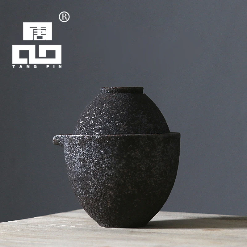 TANGPIN ржавчина глазурованный керамический чайник чайный японский чайный сервиз Посуда для напитков