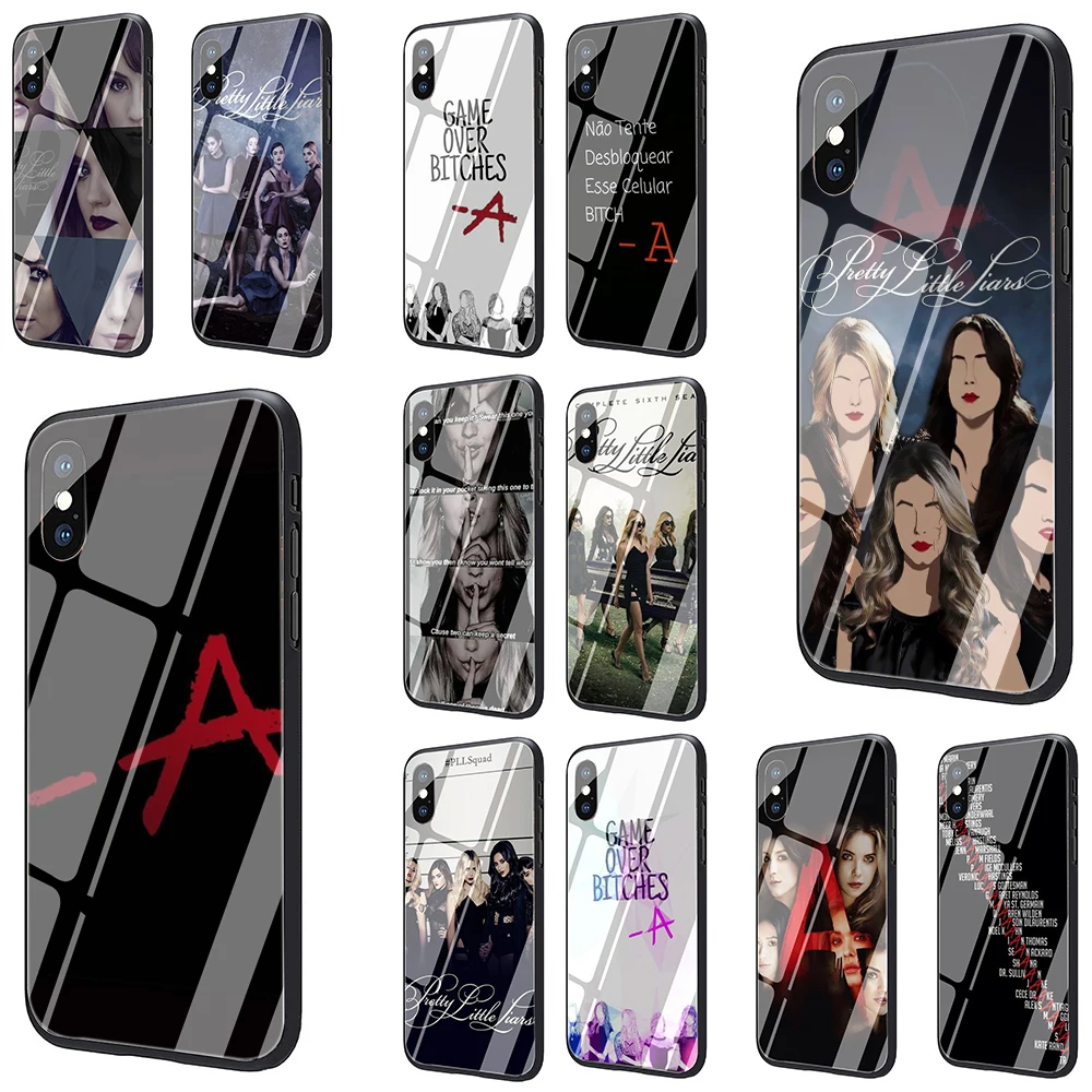 Чехол для телефона из закаленного стекла Pretty Little Liars PLL чехол iPhone SE 2020 5 бриллианты