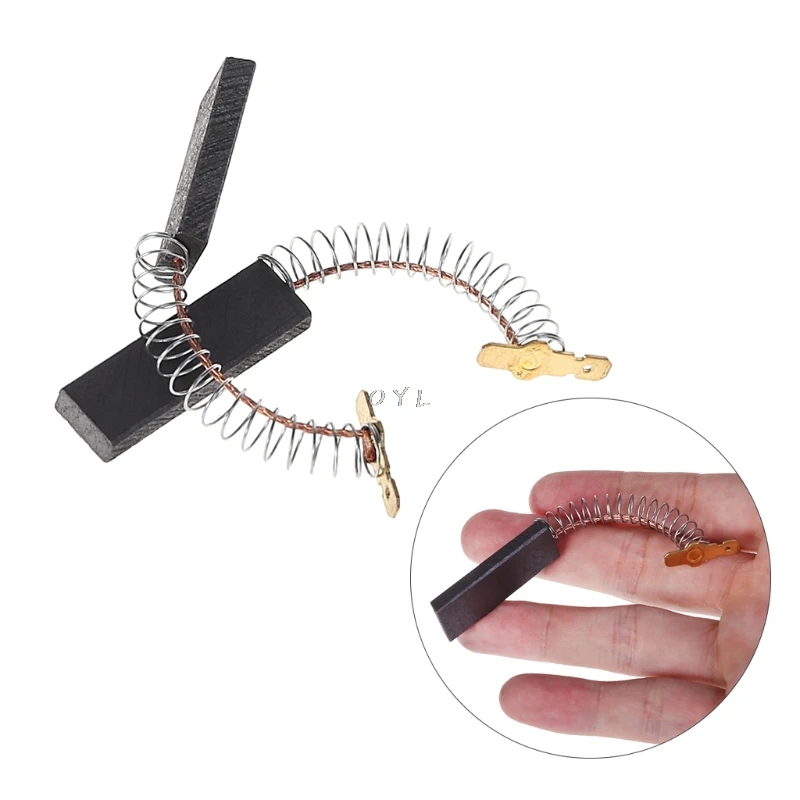 Washing machine carbon brushes Pair motor carbon brushes for BOSCH NEFF SIEMENS washing machine