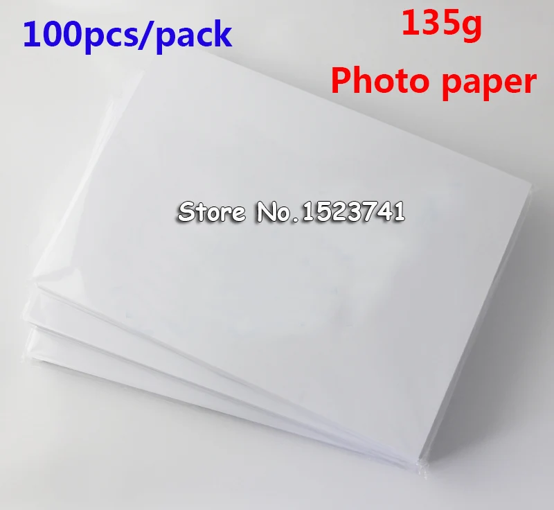 100sheets/pack 135g A4 badge printing paper for buttons makerin Copy
