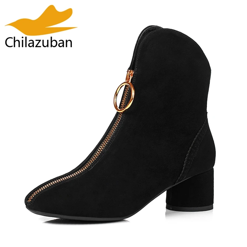 high heel mid calf boots for women