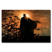Бэтмен Джокер Темный рыцарь поднимается Искусство Шелковый плакат печать 13x20 24x36 дюймов фильм о супергероях картина для украшения стен комнаты 051