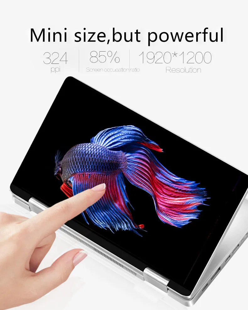 

New arrival Onemix 7 Inch Mini Laptop Aluminum Shell 8+128G CPU Z8350 Quad Core Windows 10 Business Office Computer Pocket PDA