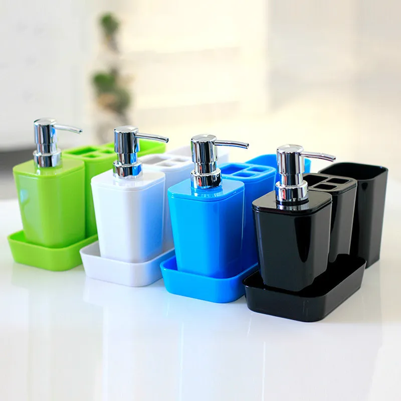 4-Piece Bathroom Accessories Set, Durable Bath Decorating Ideas - Great Bath Set