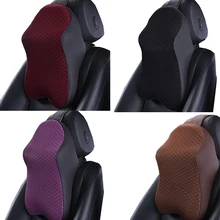 1 шт. Memory Foam хлопковая Автомобильная подушка для кормления Подушка Автомобильная защита шейного отдела позвоночника для регулировки положения сидения