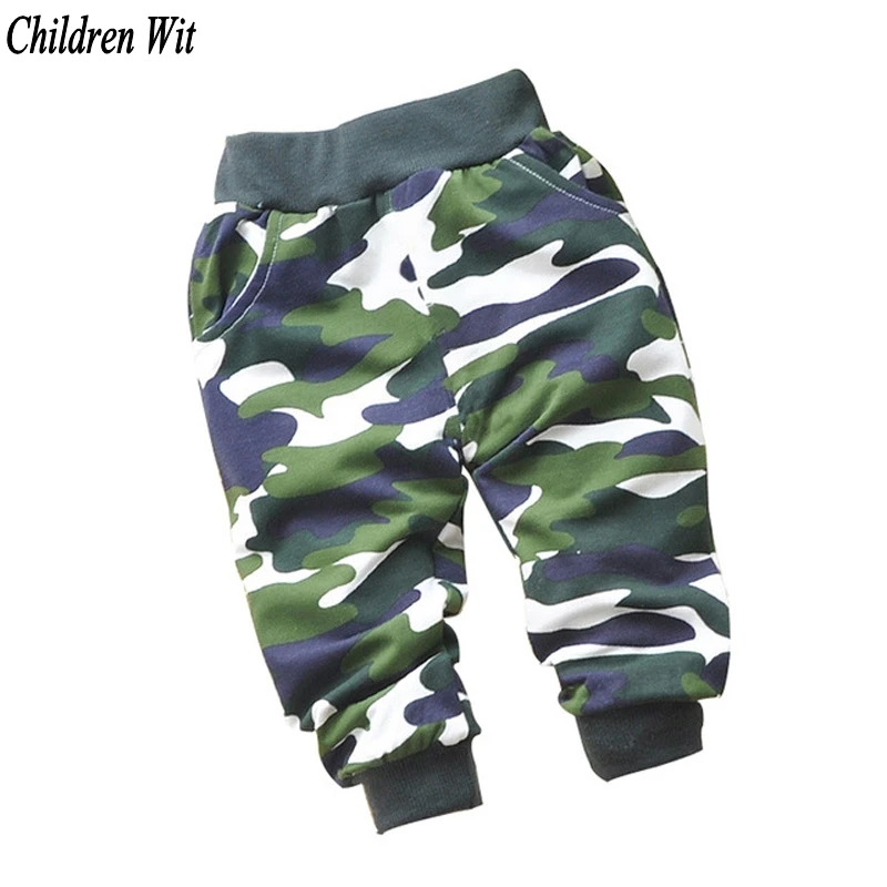 Pantalon bébé printemps et automne beau coton Camouflage bébé garçon pantalon nouveau-né bébé filles pantalon 0-2 ans bébé sarouel