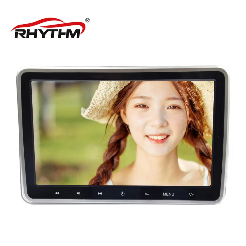 

10.1 Inch Car Headrest Monitor DVD Video Player USB/SD/HDMI/IR/FM TFT LCD HD Digital Screen Touch Button Game Remote Control