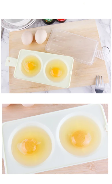 Plastic Material Egg Tools Two Poacher Sandwich Breakfast Put Plastic Material Egg Tools Two Poacher Sandwich Breakfast Put Microwave Oven Kitchen Cooking Accessories Gadgets