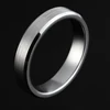 Tigrade 4/6/8mm Unisex Ring Silver Color Brushed Tungsten Carbide Rings For Women Couple Wedding Band Men Anels Dropshipping ► Photo 2/6