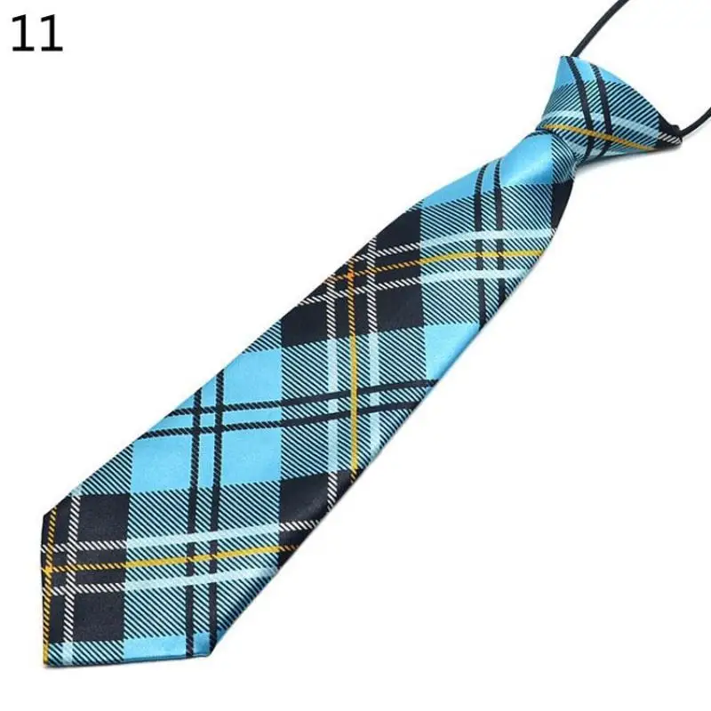 Fashion Boys Girls Kindergarten School Uniforms Children's Ties Striped Plaid Necktie
