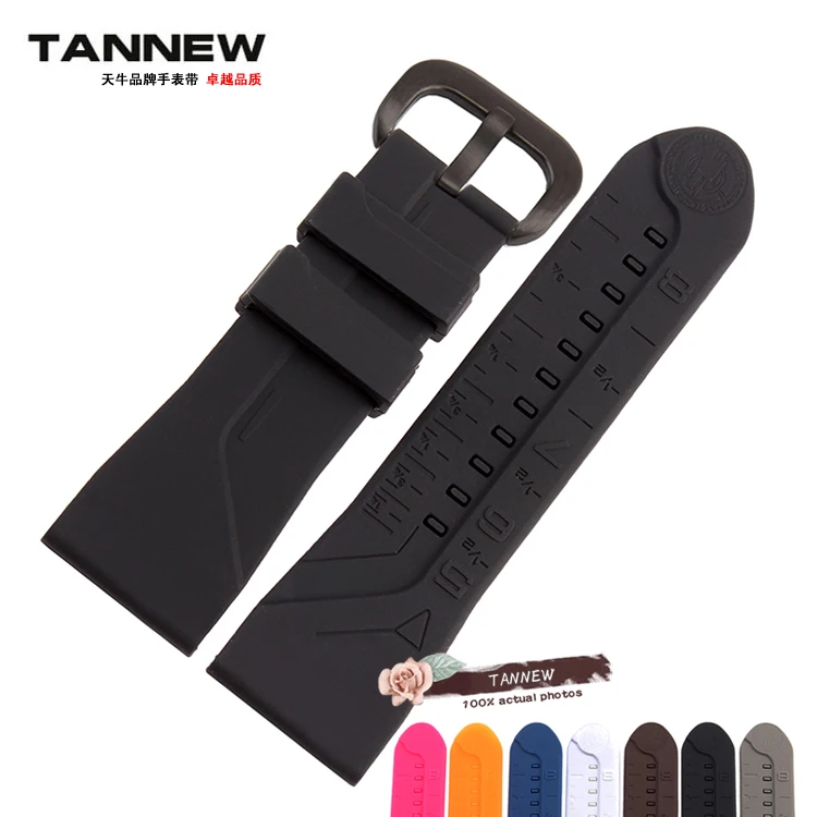 

28 mm silicone rubber strap watch strap soft and comfortable waterproof 7 Friday