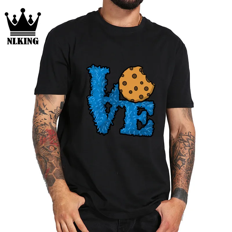 

Japanese Cookie Love cookies Short Sleeve tshirt Great Wave Off Kanagawa T-Shirt Mens Printed Tees Shirt Cookie Monster T Shirt