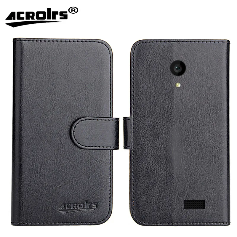

AllView P4 PRO Case 6 Colors Dedicated Leather Exclusive 100% Special Crazy Horse Phone Cover Cases Card Wallet+Tracking