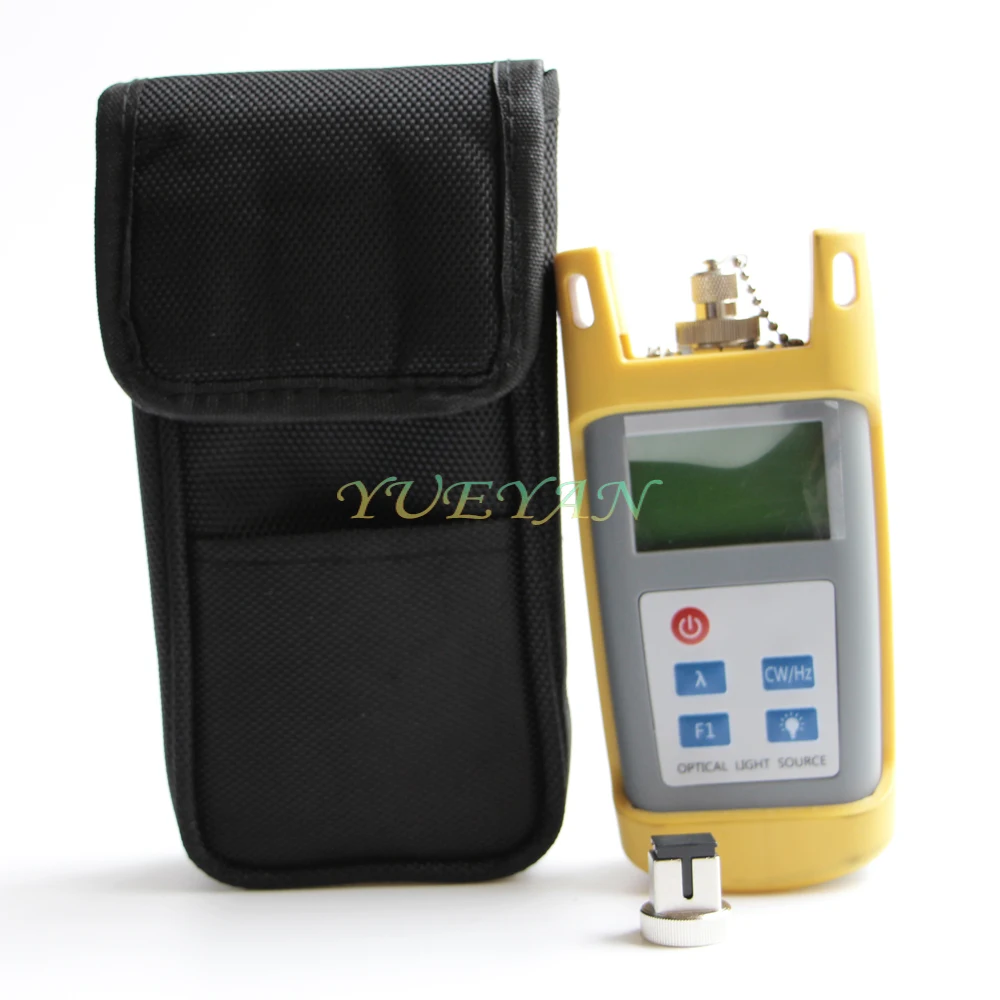 Fiber Optic Tester Tool Optical Light Source 1310/1550nm Wavelength SC