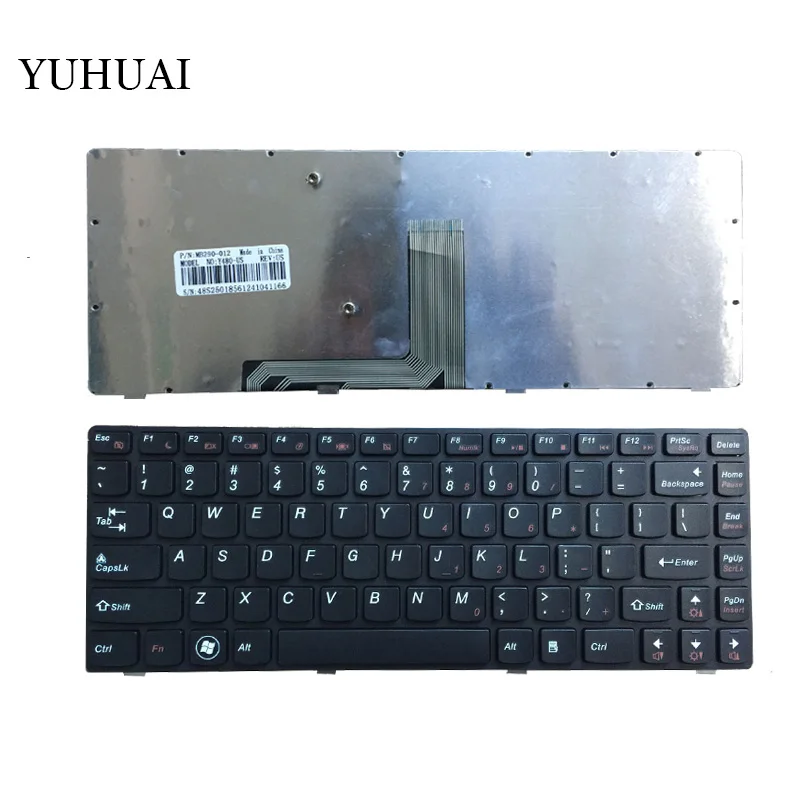 НОВЫЙ США клавиатура для ноутбука Lenovo Y480 Y480N Y480M Y480A Y480P Y485M Y485N Y485P Y485 US клавиатура черный