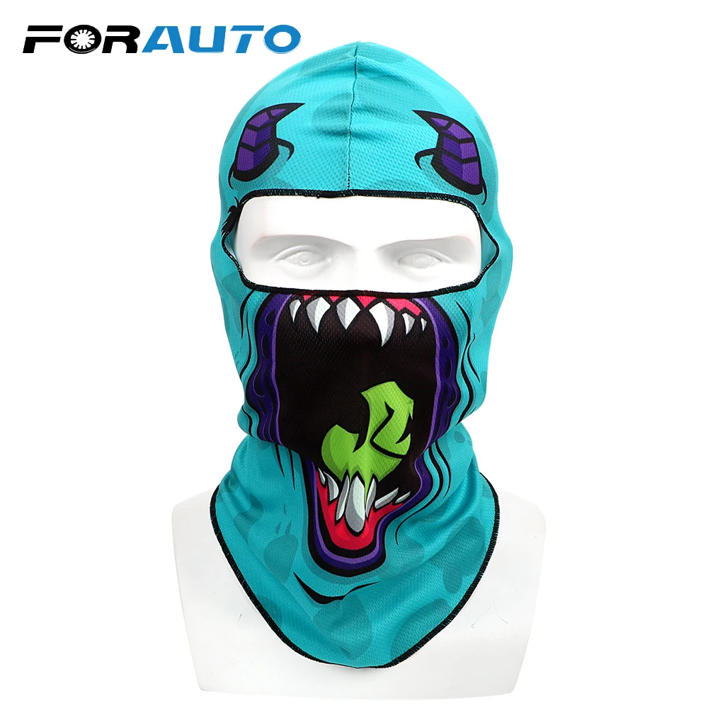 

Balaclava 3D Animal Motocycle Mask Dust Protection Summer Breathable Windproof Sun-protection Full Face and Neck Coverage Unisex