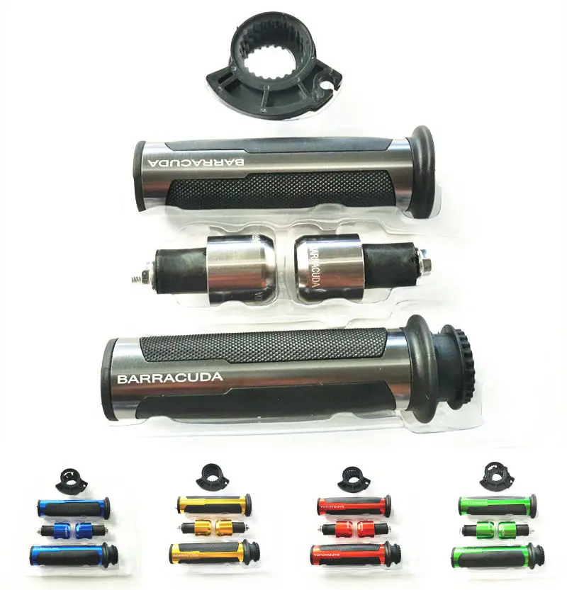 

7/8 "22mm Universal Road & Racing CNC Aluminum for Barracuda Motorcycle Handle Bar Caps / Handlebar Grips For honda CBF1000