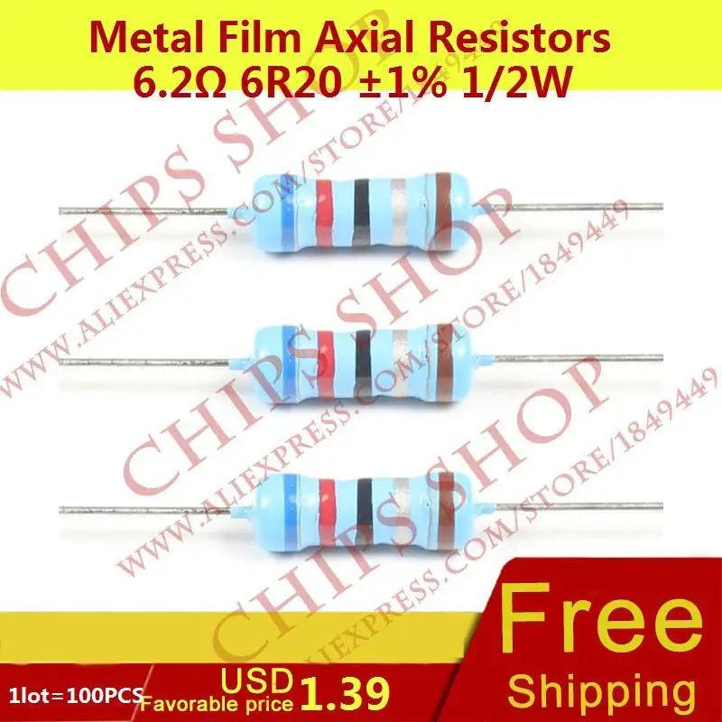 150ω 1w resistor film welded drives 1% x10 x10