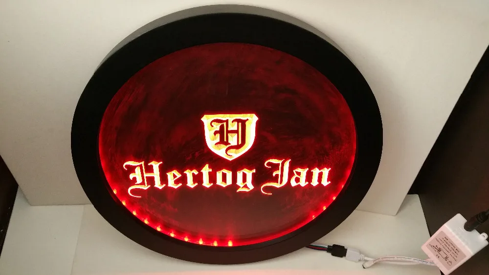 

b-152 Hertog Jan man cave RGB led MultiColor the wireless control beer bar pub club neon light sign Special gift