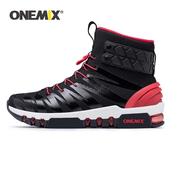 

ONEMIX Men Hiking Shoes Women Sneakers High Top Snow Boots For Outdoor Durable Climbing Trekking Shoes Military Tactical Boots