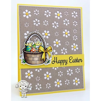 

Flowers Background Metal Cutting Dies New 2019 for Scrapbooking Photo Album Decoration Craft Dies Cut DIY Card Making