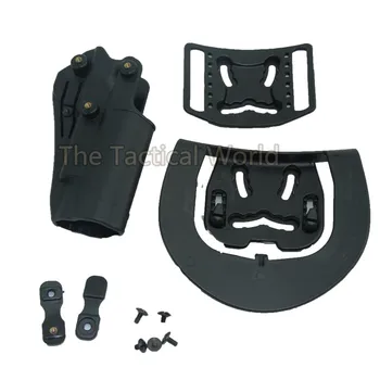 

New Tactical Army Airsoft Holster Military CQC Colt 1911 Right Left Hand Holster w/ Platforms Belt Loop Hunting Gun Accessories