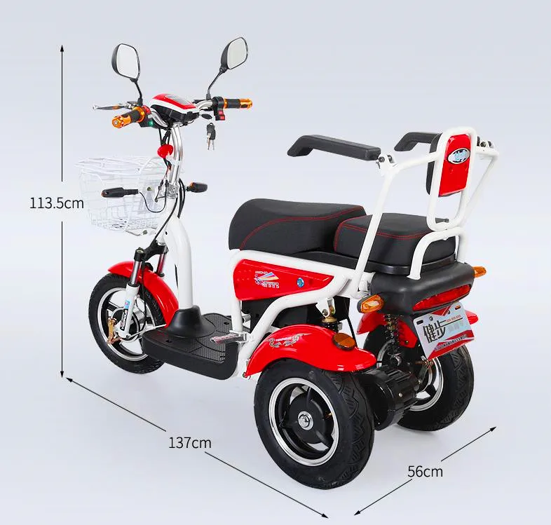 48v20Ah с фабрики Электрический скутер для инвалидов/3 колеса 16 дюймов электрический скутер citycoco 500w