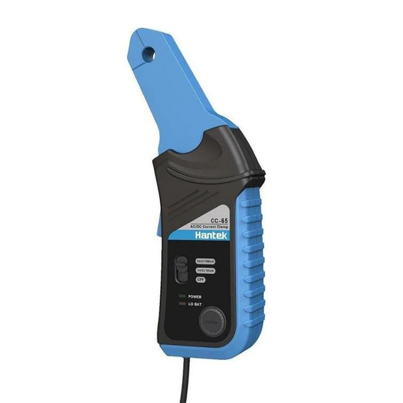 

Hantek Oscilloscope AC/DC Current Clamp Probe CC-65 CC-650 20KHz/400Hz Bandwidth 1mV/10mA 65A/650A with BNC Plug
