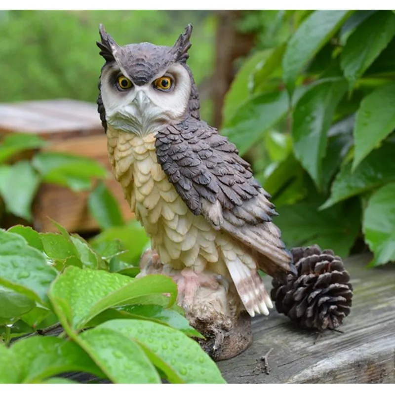 садовые украшения. зунзинито птичка. для сада животных и птиц. животный мир луга птицы. фигурки для сада.