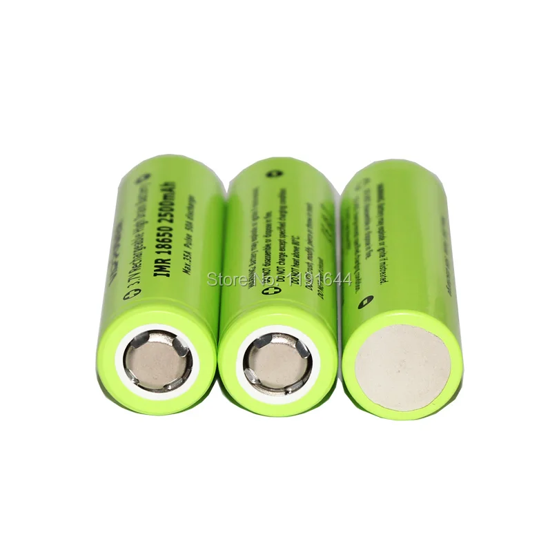 4 шт./лот Оригинальная батарея Vappower 3,7 V IMR 18650 2500mAh 35A